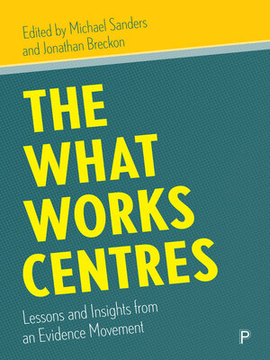 cover image of The What Works Centres